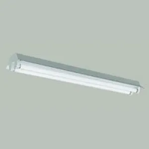 三菱 反射笠付直管形LED照明器具 台形ケース MILIE（ミライエ） Lファインeco FHF32形×2 100～242V 電球色 高出力3300lm×2 連続調光形初期照度補正機能付 （ランプ付） ELLFH4522CAHX+LDL40