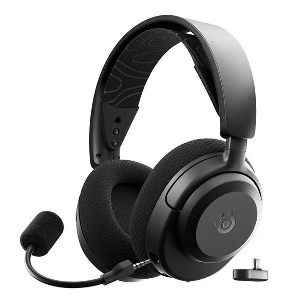 SteelSeries スティールシリーズ Arctis Nova 3P Wireless 2.4GHz / Bluetooth 5.3 両対応 ゲーミングヘッドホン Black 61686