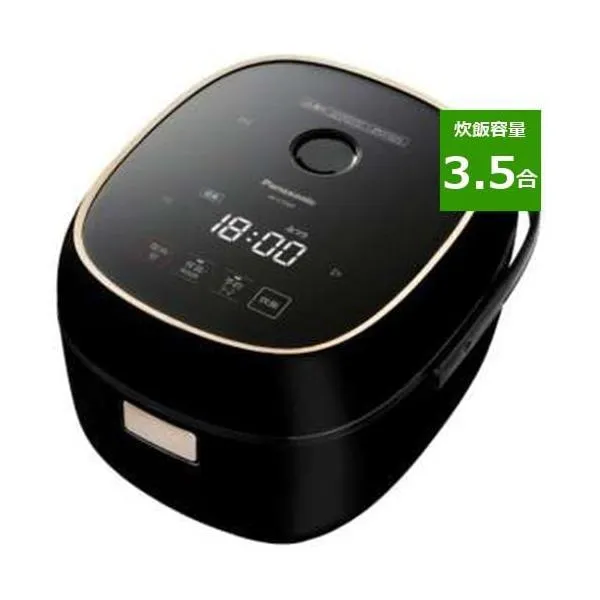 パナソニック SR-KT060-K IH炊飯器 3.5合炊き ブラック SRKT060