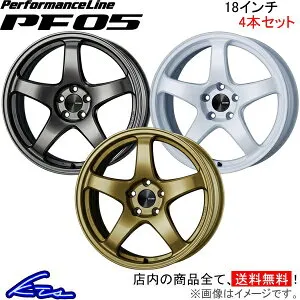 スイフトスポーツ ZC32S アルミホイール エンケイ パフォーマンスライン PF05【18×7.5J 5-114 INSET48】ENKEI PerformanceLine 18インチ 5穴 114.3 +48 インセット48 SWIFT Sport 車用ホイール 1本 4本セット 1台分