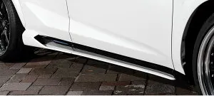 アーティシャンスピリッツ（ARTISAN） サイドアンダースポイラー4P FRP未塗装 レクサスNX200t/300h F SPORT BLACKLABELL