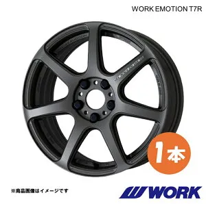 WORK ワーク ホイール 1本 ワークエモーションT7R 1ピース カローラ クロス 6AA-ZVG15【18×7.5J 5-114.3 INSET38 MGM】WORK EMOTION T7R