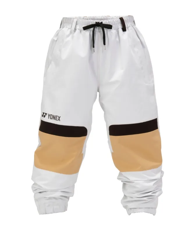 獲得ポイント270pt 30% OFF／SALE 【送料無料】ヨネックス(YONEX) スノーボードウェア パンツ A3TRICKER PANTS SW8576 メンズ クールホワイト M