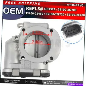 Throttle Body 2011 - 15年の本物のスロットルボディサンタフェイズソナタオプティマソレント351002G700 OEM GENUINE Throttle Body for 2011-15 Santa Fe Sonata Optima Sorento 351002G700 OEM【並行輸入品】