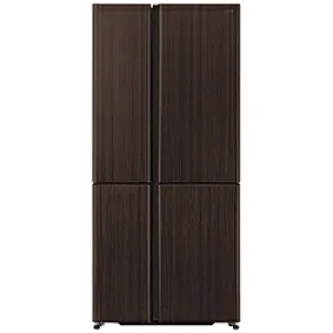 AQUA 冷蔵庫 AQUA ダークウッドブラウン AQR-TZ51R(T) ［幅83cm /512L /4ドア /観音開きタイプ /2025年］【基本設置料金セット】 AQRTZ51R_T 【お届け日時指定不可】