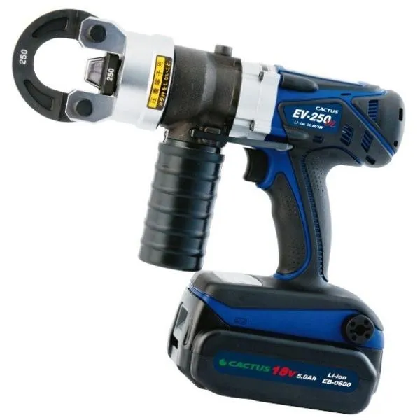 カクタス クリンプボーイ EV-250DL-DB 予備バッテリー付セット １８Ｖ－5.0Ah仕様