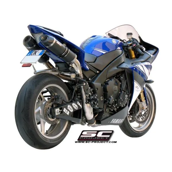 SCプロジェクト オーバルライン スリップオン チタン YAMAHA YZF-R1 09-14 Y09-12T