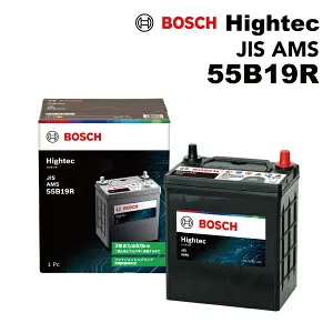 マラソンP5倍 ホンダ ゼストスパークJE 型式(DBA-JE1) 搭載(44B19R) BOSCH(ボッシュ) ハイテックバッテリー JIS規格 基本スペック AMS HT-55B19R 55B19R 旧品番(HTP-60B19R)