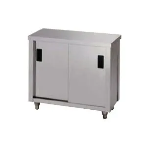 【法人限定】ライフ住器 キャビネット 調理台 片面引違戸 間口120cm KN-AC-1200K