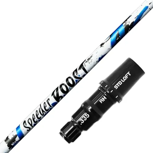 RusTick フェアウェイウッド 5W用 テーラーメイド用互換品スリーブ付きシャフト スピーダー ブースト SPEEDER BOOST 日本仕様(Qi35 FW シリーズ 43.0インチ) (40-S)
