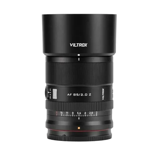 Viltrox AF 85mm F2.0 EVO Z フルサイズ 単焦点レンズ F2.0超大口径 標準レンズ 軽量設計 ニコンZマウントカメラ対応