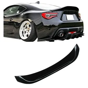 リアウィング スポイラー スバル BRZ ZC6 / トヨタ 86 ZN6 適合 2012年～2020年 車種専用 リアスポイラー 塗装済み ABS製 外装パーツ エアロパーツ カーアクセサリー 艶あり黒