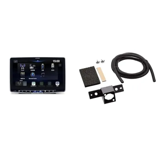 【セット買い】アルパイン(ALPINE) 11インチディスプレイオーディオ フローティング ビッグDA DAF11Z ワイヤレスAppleCarPlay/AndroidAuto/Bluetooth + ジムニー(H30/7~現在)専用バックビューカメラ取付