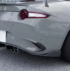 マツダ ロードスター ND5RC Sスペシャルパッケージ SレザーPK NR-A ロードスターRF NDERC S VS RS バーガンディセレクション カーボン調 カーボン ルック リアバンパー カナード サイドダクトカバー