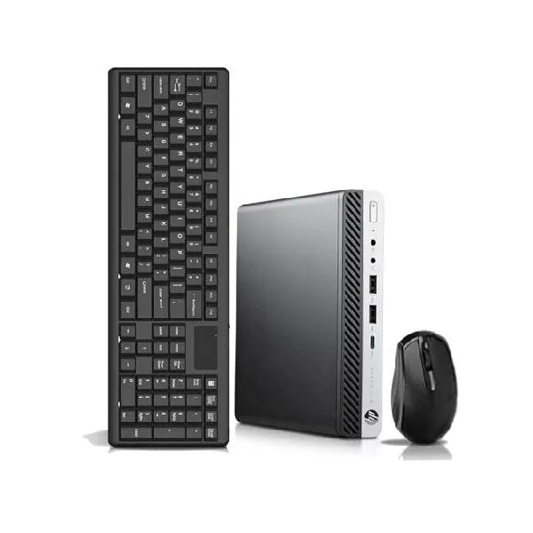 HP Micro PC EliteDesk 800 G4 Windows 11 Tiny Desktop,i7 Hexa-Core Mini Business Computers 32GB Ram 2TB NVMe M.2 SSD,WiFi,BT,HDMI,DP,USB-C,4K _並行輸入