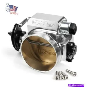 Throttle Body 銀102mmスロットルボディはGM 3 LS1 LS2 LS3 LS6 LS7 LSXビレット +TPS IACに適しています Silver 102MM Throttle Body Fit for GM 3 LS1 LS2 LS3 LS6 LS7 LSX BILLET +TPS IAC【並行輸入品】