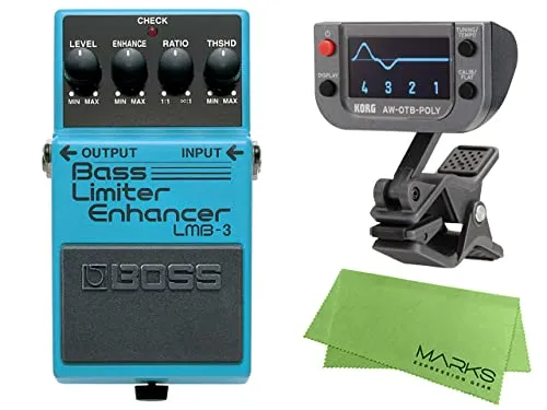 BOSS ボス - Bass Limiter Enhancer LMB-3 + KORG AW-OTB-POLY + マークスオリジナルクロス セット