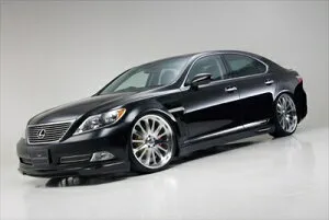 LEXUS LS460/L・600hL USF40/40・UVF45/46 前期 Executive Line Version 1 (H.18/9～H21.9) KIT PRICE (F.S.R) (Long) ABS製 212 ブラック 取付込