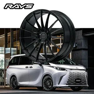レクサス LEXUS LM トヨタ 40系 アルファード ヴェルファイア TOYOTA ALPHARD VELLFIRE【送料無料・4本セット】RAYS レイズ ホイール VMF L-01 21x8.5J +40 5-120 セミグロスブラック(SG)