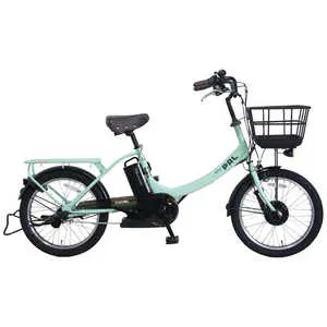CYCOO 電動アシスト自転車 Refna PAL TDN-222L-A-BAA [20インチ / 3段変速] 緑茶 【組立商品につき返品不可】