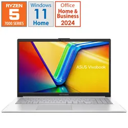 ASUS(エイスース) ノートパソコン Vivobook GO 15 クールシルバー E1504FA-BIC24 ［15.6型 /Windows11 Home /AMD Ryzen 5 /メモリ：16GB /SSD：512GB /Office Home a