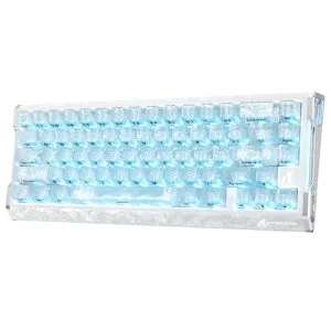 ATTACKSHARKR68HEラピットトリガーゲーミングキーボードカーボンコンポジットポーリングレート8000Hz対応RT0.005mmRGB有線USBHUANO磁気スイッチ0.08msディレイゲーミングキーボード