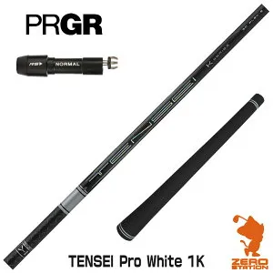 【1年間保証付】 三菱ケミカル TENSEI Pro White 1K テンセイ ホワイト 1K 白 プロギア 用互換 スリーブ付きシャフト [RS JUST/RS5] ゴルフシャフト （スリーブシャフト スリーブ装着 ドライバーシャフ