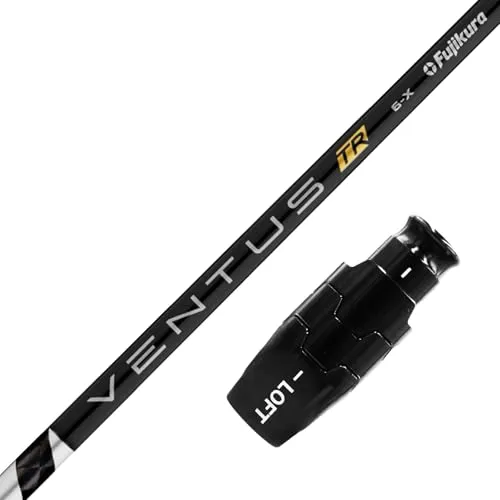 RusTick フェアウェイウッド 3W用 キャロウェイ用互換品スリーブ付きシャフト VENTUS TR BLACK ベンタス ヴェンタス TR ブラック 日本仕様(QUANTUM(MAX含む) FW シリーズ 43.0インチ) (5-X)