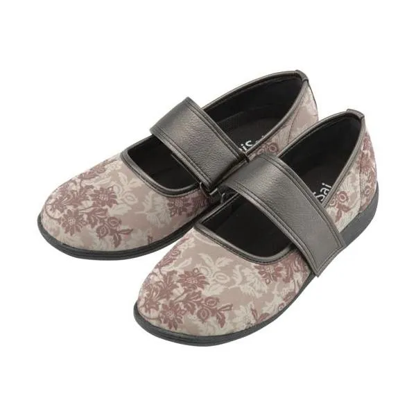 SaiSai～フラワープリント～ W941 婦人用 / 25.0cm クラシックベージュ マリアンヌ製靴 (W2089)