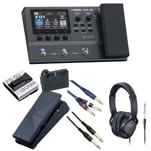 BOSS / GX-10 Guitar Effects Processor ボス GX10 マルチエフェクター[自由自在にサウンドメイクセット] FS-5U + EV-1-WL + BT-DUAL【PTNB】