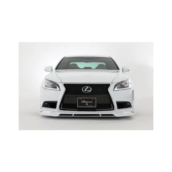 ロウェン レクサス LS Fスポーツ 40系 UVF USF フロントスポイラー ※LEDスポットあり FRP 未塗装 1L001A00 ROWEN PREMIUM Edtion プレミアムエディション