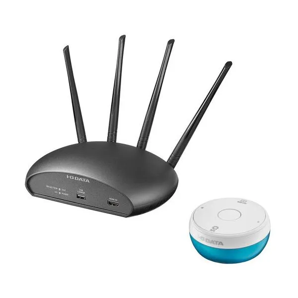 アイ・オー・データ機器 WHD4KTR1 Wi-Fiアダプター4K 親機＆子機 4K