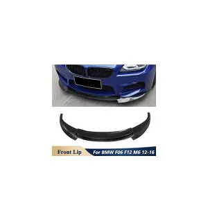 カーボンファイバー 素材 フロント バンパー スポイラー リップ 適用: BMW F06 F12 F13 M6 640i 650i チューニング 2012-2016 カーボン AL-OO-1736 AL Exterior parts for cars
