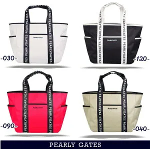 【PREMIUM CHOICE】【NEW DESIGN】PEARLY GATES パーリーゲイツニュー定番系 シグネチャーシリーズBIGトートバッグ/ボストンバッグ053-4181170/23D【2024-WEB限定アイテム】