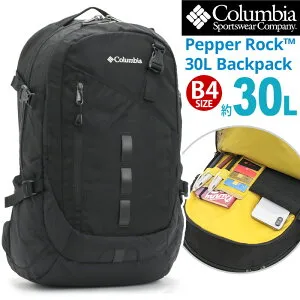 Columbia コロンビア Pepper Rock 30L Backpack リュック 正規品 大容量 メンズ リュックサック バックパック デイパック バッグ カバン 通勤 通学 旅行 部活 高校生 大学生 アウトドア カジュアル シン