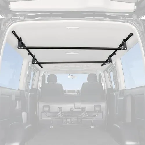 【セット買い】 カーメイト(Carmate) 車内 収納 クロスライド 【サイドバー & ハンガーバーセット】 ブラック 左右2本入り 車内積載 ハイエース レジアスエース NV350キャラバン キャラバン 専用 業務用 車中泊 キャンプ アウトドア NS