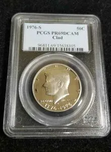 1976年 S 50C ケネディ ハーフダラー プルーフ PCGS PR69DCAM