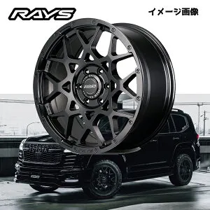 トヨタ TOYOTA ランドクルーザー 300 LANDCRUISER 300 【送料無料・4本セット】RAYS SNOW SELECTION レイズ ホイール TEAM DAYTONA M8 20x9.0J 6H139.7 セミグロスブラック（BOJ）