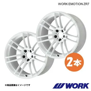 WORK ワーク ホイール 2本 ワークエモーションZR7 1ピース ランサー エボ10 CBA-CZ4A【19×8.5J 5-114.3 INSET30 TW】WORK EMOTION ZR7