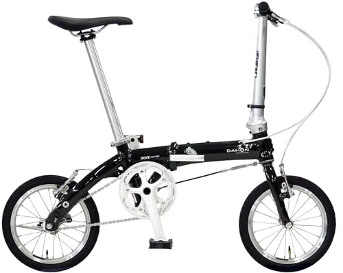 DAHON INTERNATIONAL (ダホンインターナショナル) Dove super light(ダヴスーパーライト) フォールディングバイク 14インチ アルミフレーム Coal Black