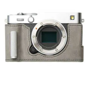 MR.STONE (受注生産) フジフィルム X E5 専用 グリップスタイルボディーケース ディープグレー PTBM003