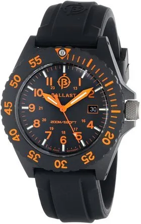 バラスト Ballast Men's BL-3118-03 Bright Star Analog Display Swiss Quartz Black Watch 男性 メンズ 腕時計 【並行輸入品】