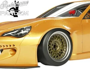【M's】 トヨタ 86 ZN6 (2012.4-2021.10) PANDEM V2 フロント フェンダー オーバーフェンダー ワイドフェンダー 左右 (片側+45mmワイド) パンデム Rocket Bunny ロケットバニー ロケバニ TRA京都 エアロ パーツ