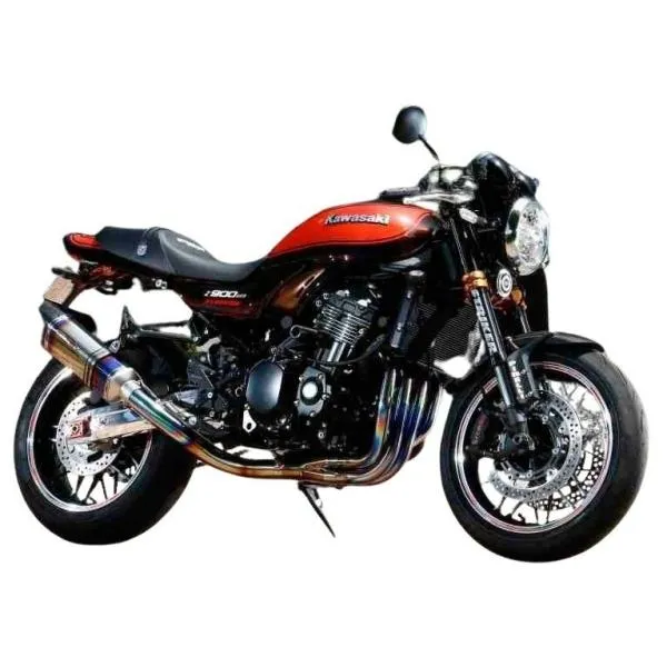 STRIKER ストライカー “INTER MODEL” SCフルエキゾースト OFF-TypeB JMCA サイレンサーカラー：チタンソリッド Z900RS KAWASAKI カワサキ マフラー