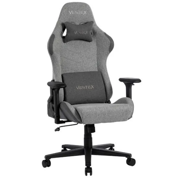 ルームワークス ゲーミングチェア ［W720xD720xH1205～1275mm］ VESTEX S1シリーズ(フットレストなし) グレー VES-S1GY