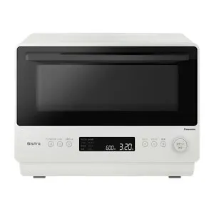 【返品OK!条件付】パナソニック 26L オーブンレンジ Bistro ビストロ NE-BS5D-W オフホワイト Panasonic ワイド＆フラット庫内 1段調理 上下ヒーターオーブン レンジ最高出力1000W 最高250℃ 発酵【KK9N0D
