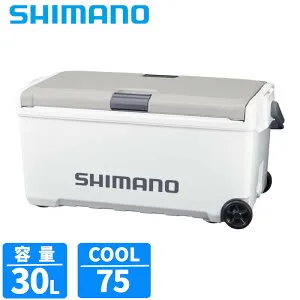 シマノ クーラーボックス ユニフリーズ LT 30L キャスター Wライトグレー ND-730Z クーラーボックス