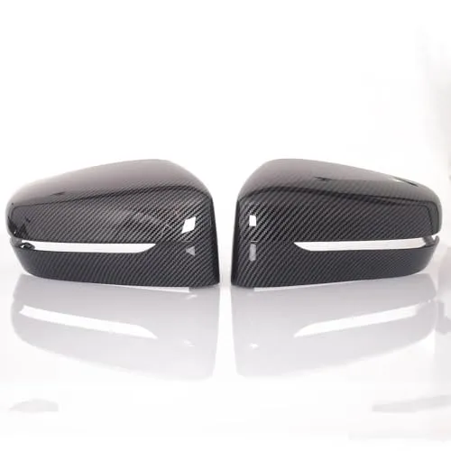 ミラーカバーキャップ 3 5 7 G11 G20 G21 330i 330d 340i G30 G31 530d 530i 520d 525i G32 2019 2020 カーボンファイバー製 サイドLHDバックミラーカバー(Carbon fiber)