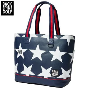 【10％割引クーポン＋P10倍以上♪】4/27まで バックスピンゴルフ スター トートバッグ BSBD01B309 NV/WH ネイビー/ホワイト
