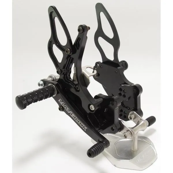 MAVERICK マーヴェリック バックステップキット カラー：ブラックアルマイト GSX-R1000 GSX-R750 GSX-R600 SUZUKI スズキ バックステップ ステップ 足回り